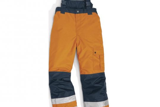 slika zimskih hlača FARGO HV narančaste boje
