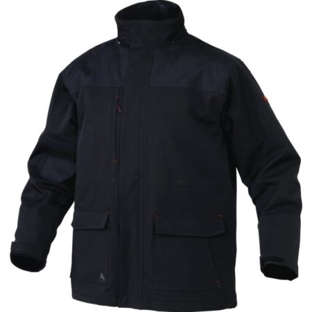 slika zimske jakne MILTON crne boje