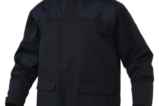 slika zimske jakne MILTON crne boje