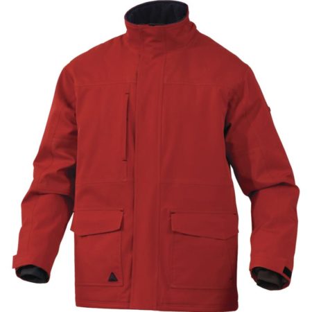 slika zimske jakne MILTON crvene boje